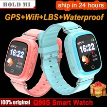 Смарт часы Q90S детские GPS Wi Fi с сенсорным экраном|Смарт-часы|