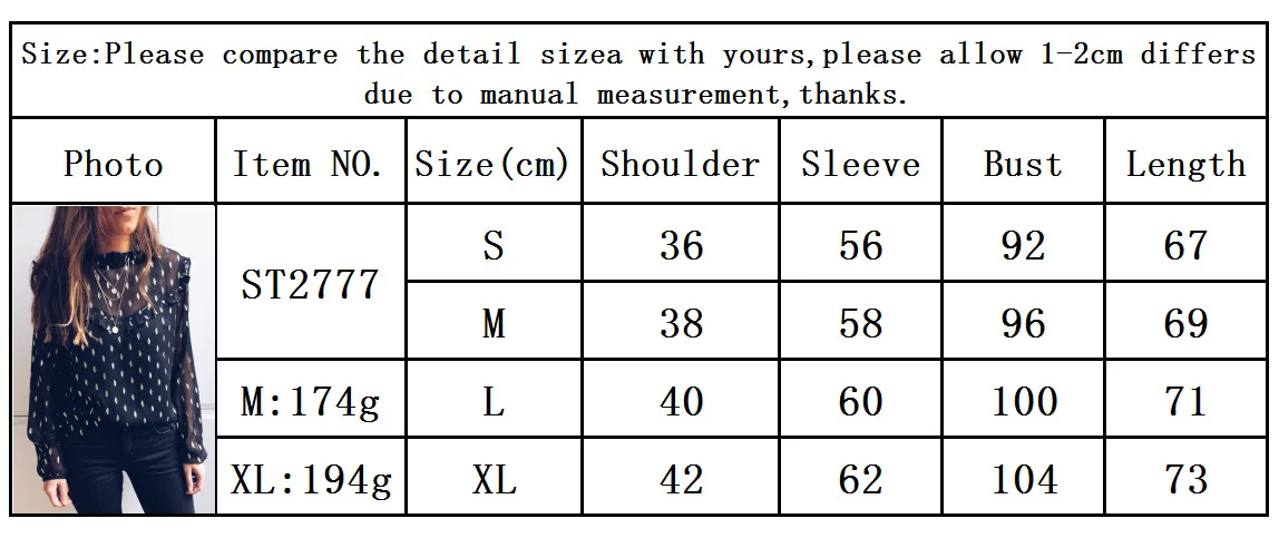 Loose Chiffon Black Blouse Women Long Sleeve Polka Dot Tops Tee Shirt Femme Ladies Transparent High Neck Kimono Shirts | Женская одежда