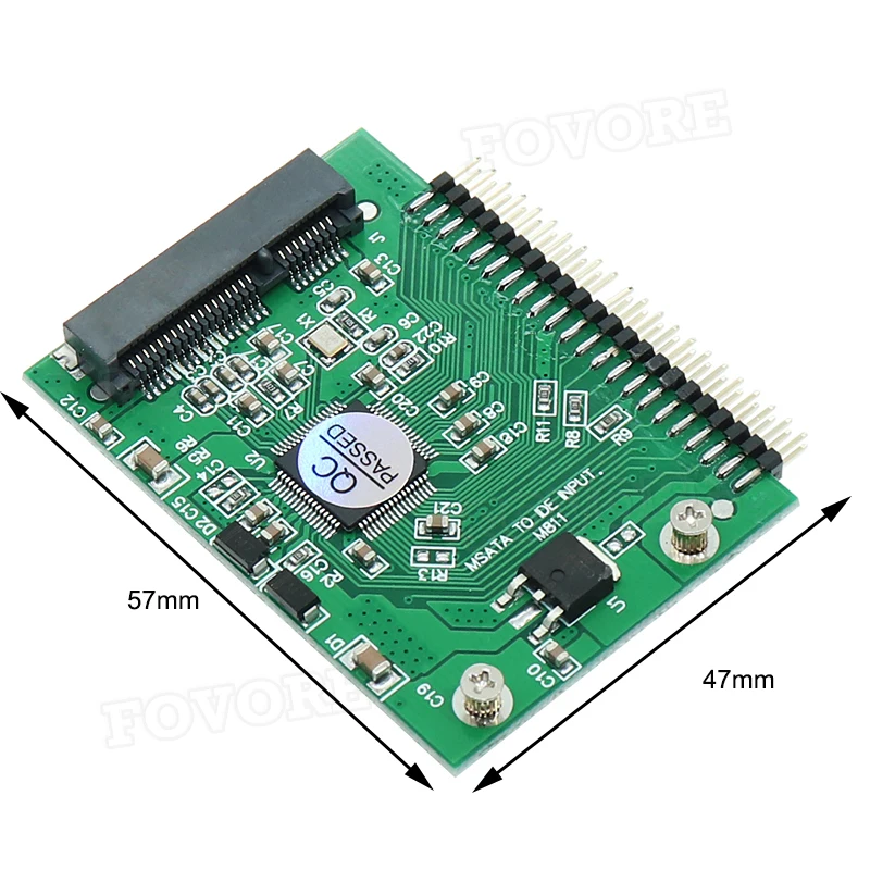 Адаптер mSATA SSD до 44 контактный разъем IDE/SATA адаптер конвертер карты как 2 5 дюйма HDD