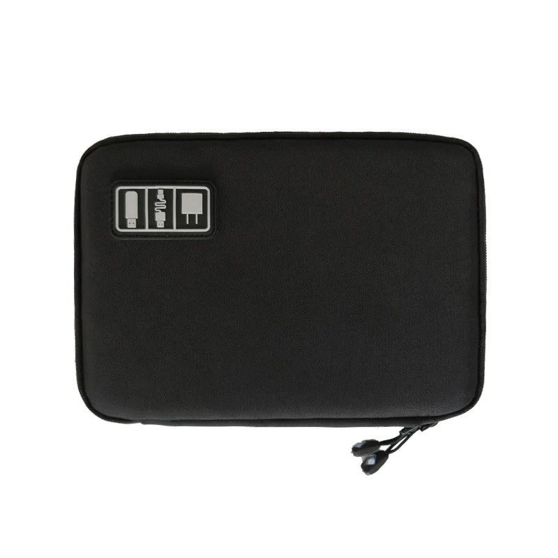 

High-quality Nylon Cable Storage Bag for Travel or Home Storage USB Cable/headphone/charger Storage Mobile Phone Accessories