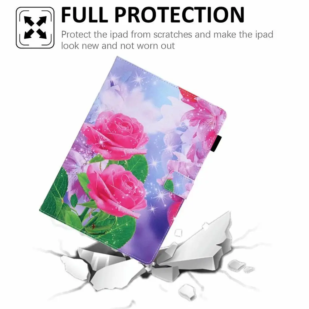 

Case For iPad Air 4 2020 10.9" Tablet Cover Flip Stand Pu LeatherFor iPad Air 4 10.9 2020 air4 (4th Generation) Protector Cover