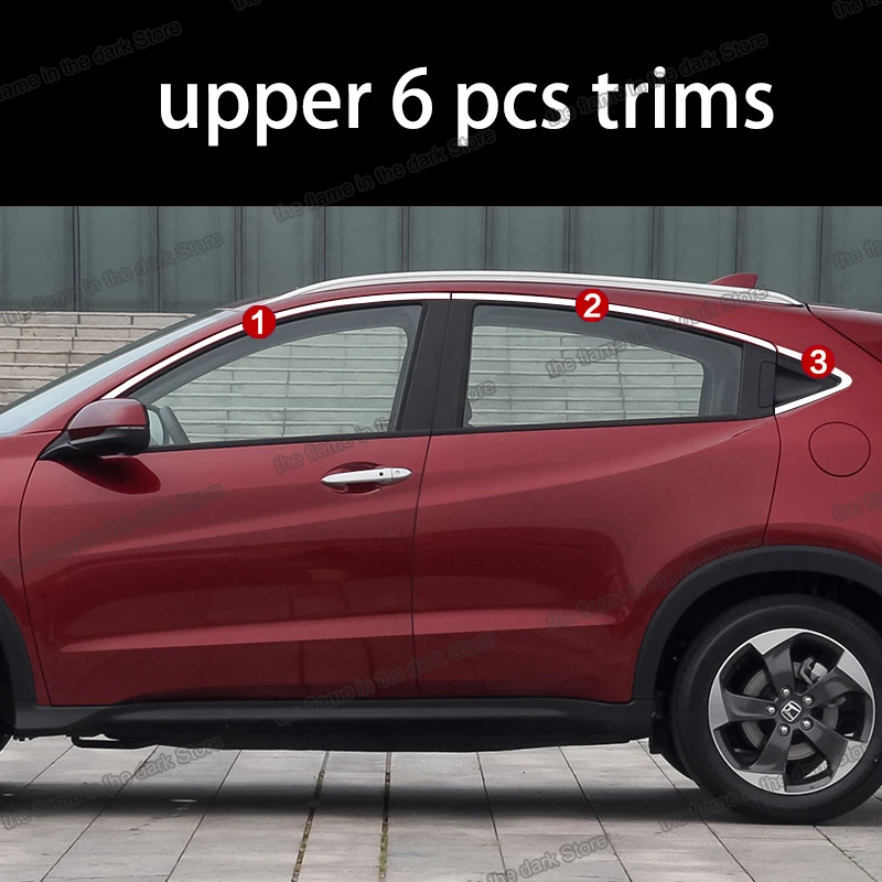 Стеклоподъемник lsrtw2017 из нержавеющей стали для honda hrv vezel 2015 2016 2017 2018 2019 2020 2021 hr-v