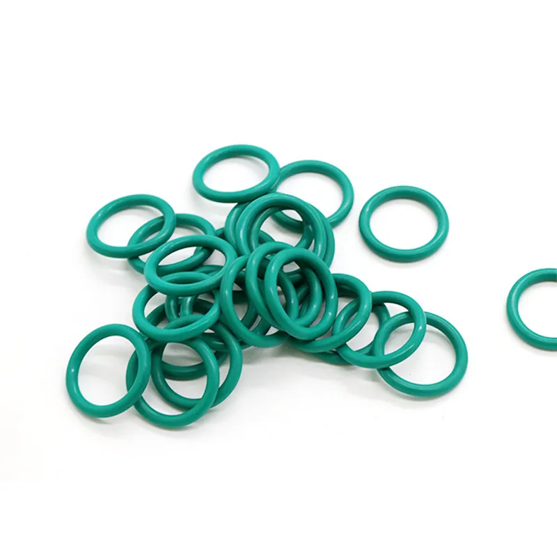 

Green fluorine rubber O-ring, outer diameter 8-31, wire diameter 2.4mm, oil and acid and alkali resistant high temperature FKM r