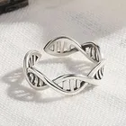 Miuoxion оптовая продажа, кольцо в стиле ретро с ДНК-спиралью, женское украшение для вечеринки, Очаровательное украшение с названием, подарок на все сезоны