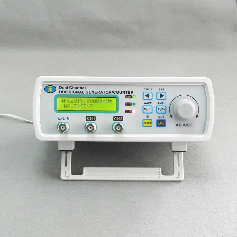 MHS 5200A Высокоточный цифровой двухканальный генератор сигналов DDS произвольный 200