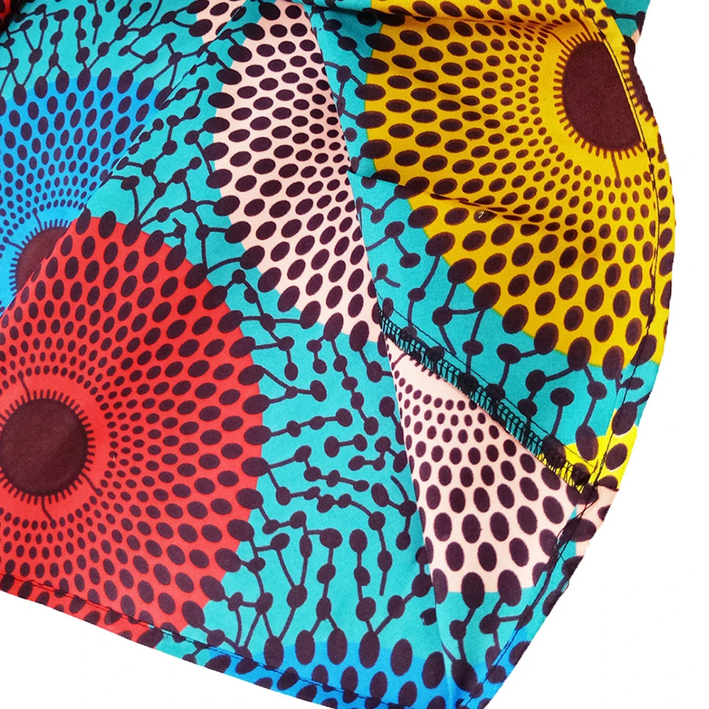 Африканская юбка для женщин 2021 Новая мода африканская традиционная восковая