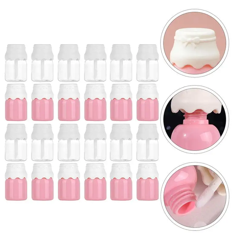 

20Pcs Lip Gloss Tubes Portable Lip Balm Tubes Refillable Makeup Bottles