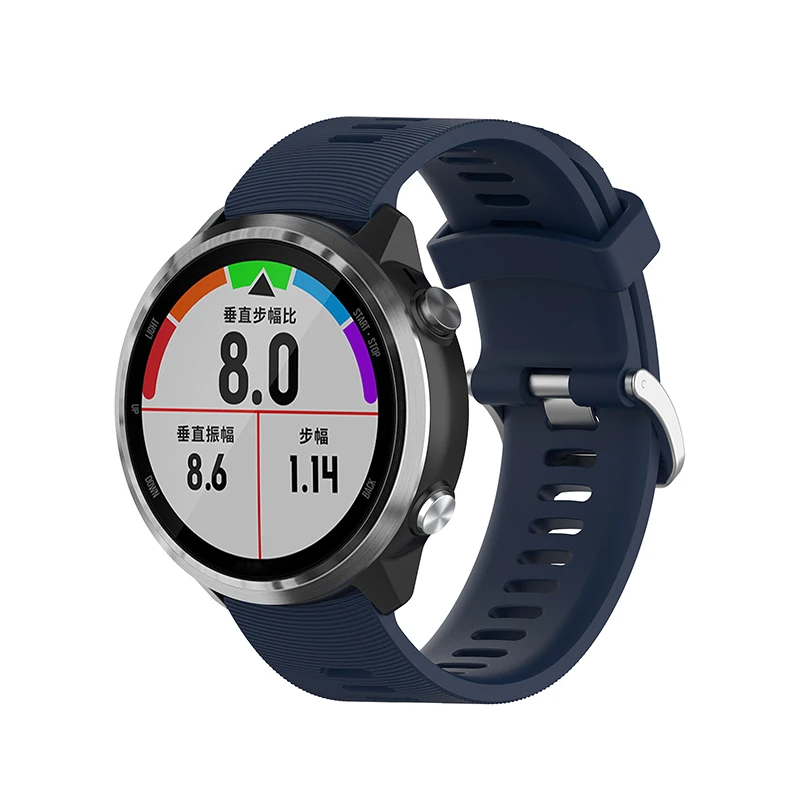 Ремешок силиконовый для наручных часов Garmin Fenix 3 HR удобный сменный Браслет