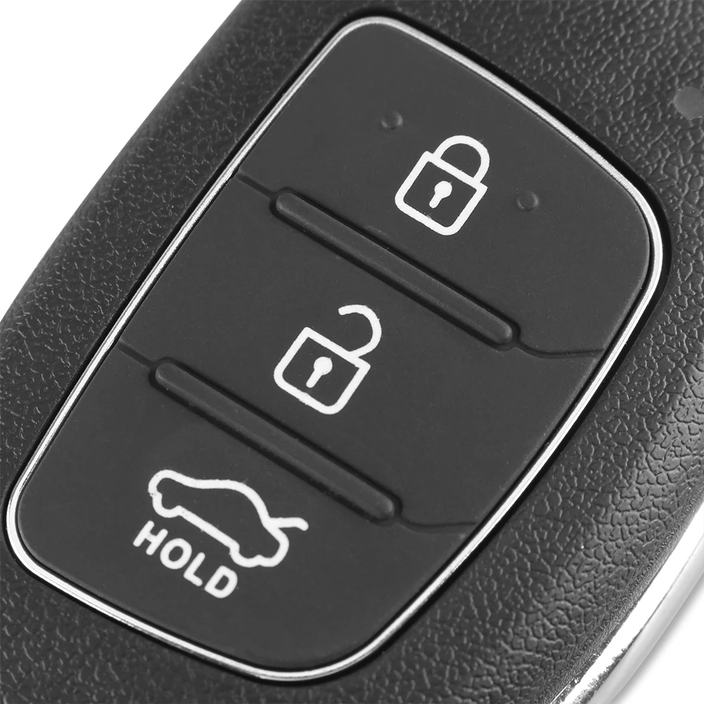 Dandkey Blank 3 Button Remote Car Key Shell For Hyundai Flip Electronics Cars Right Blade key shell | Автомобили и мотоциклы