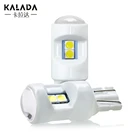 2X3030 6 smd 12 Светодиодный ные лампы для T10 W5W 194 Автомобильные светодиодные лампы Canbus керамический корпус боковые лампы клиновидные разрешение на парковку лампы купольные лампы