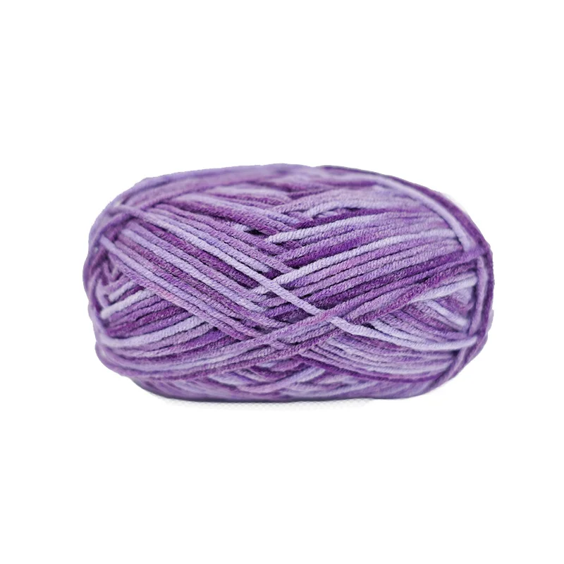 

Medium Thickness Five-Strand Milk Baby Cotton Hand-Knitted Scarf Clothes Wool Ball Crochet Doll Material