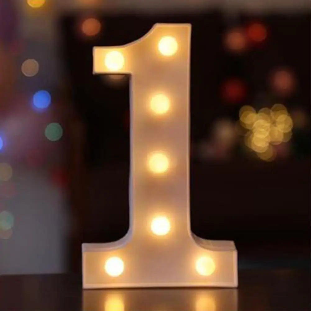 1 Светодиодный ночник шатер A-Z письмо теплый свет лампа для фестиваля Рождество романтическая атмосфера рождественское настенное украшение освещение - Цвет: 1