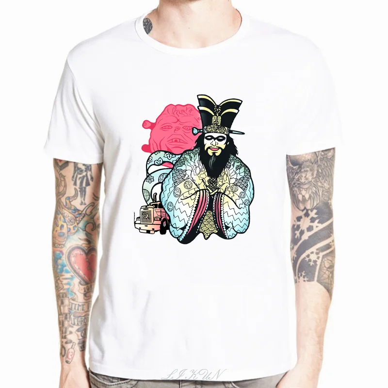 Футболка Дэвид Ло Пэн с большими проблемами в маленьком китайском винтажном