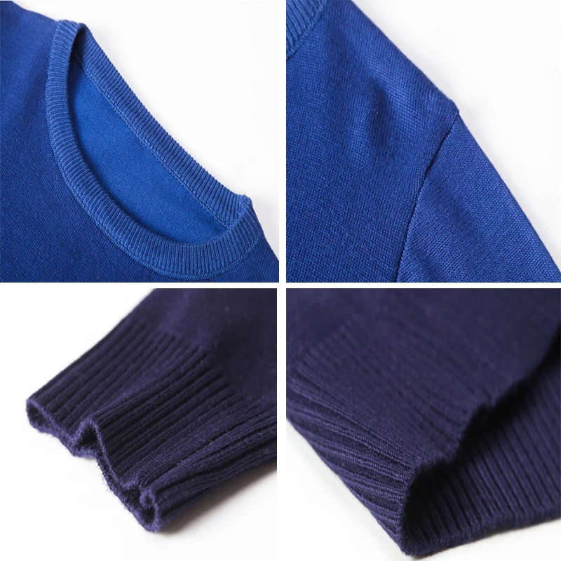 DIMUSI осенне-зимний мужской свитер Повседневный водолазка полосатая рубашка с