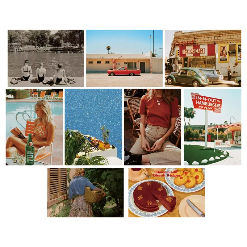 

Французские декоративные открытки MMZBHA 9 листов