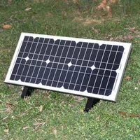 Monocrystalline Panel 12v 20w 3 Pcs Portable Solar Panels For Camping  60w Battery Charger Caravan Car Hiking Marine Light LED