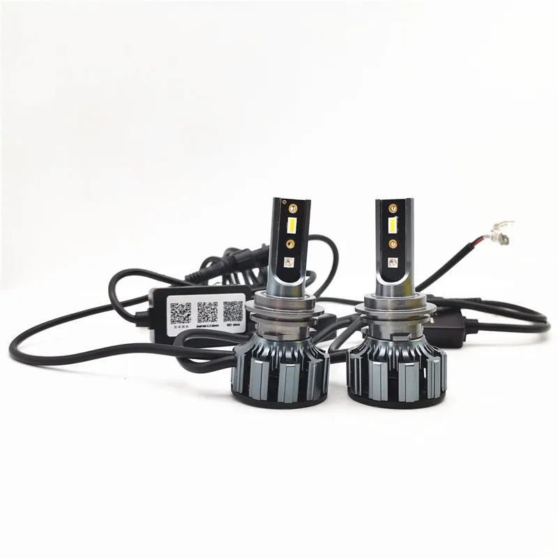 Комплект светодиодсветодиодный ламп H8 H9 H11 72 Вт 800 лм для автомобильных фар RGB