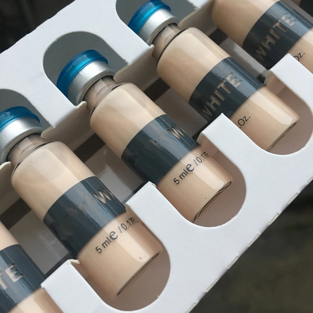 

BB Cream White Brightening Serum Natural Nude Make Up Skin Whiting Concealer Makeup Foundation(10 Bottles set)