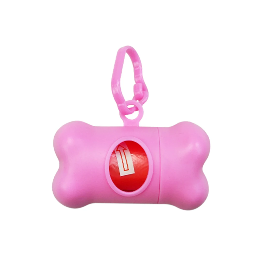 Милый корм для питомцев собаки держатель мешки мусора в чехол кости Форма