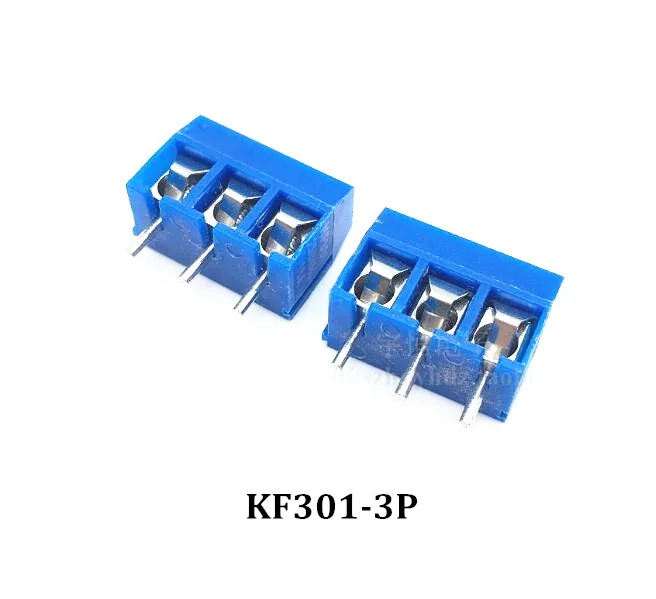 KF301-2P KF301-3P KF301-5.0-2P KF301Screw 2Pin 3p 5, 0    PCB    1000