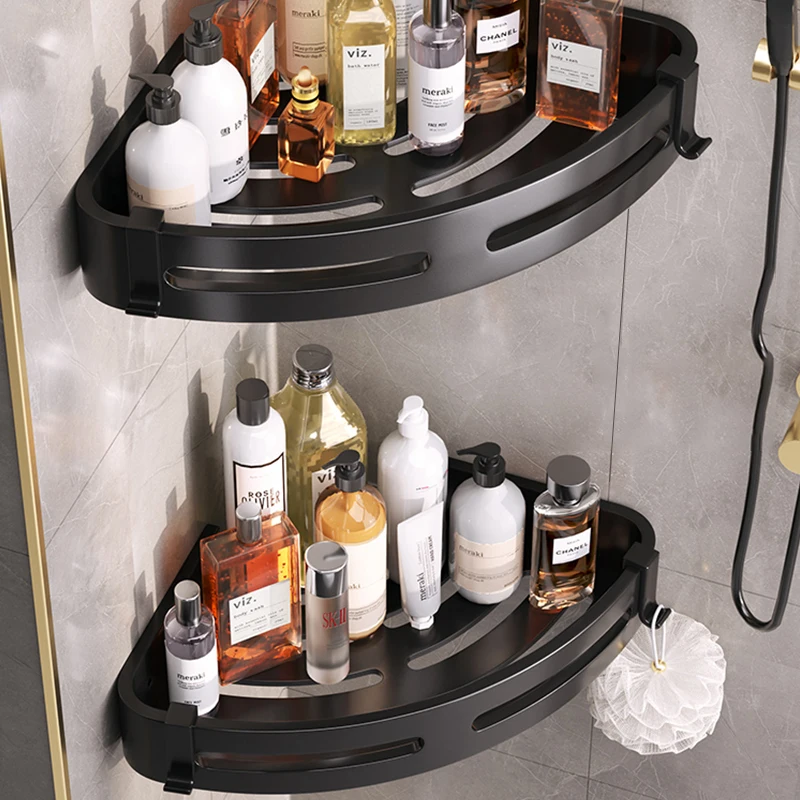 Bathroom Shelf Shower Shelves Corner Wall Mount Storage Rack Holder Organizer Accessories | Дом и сад