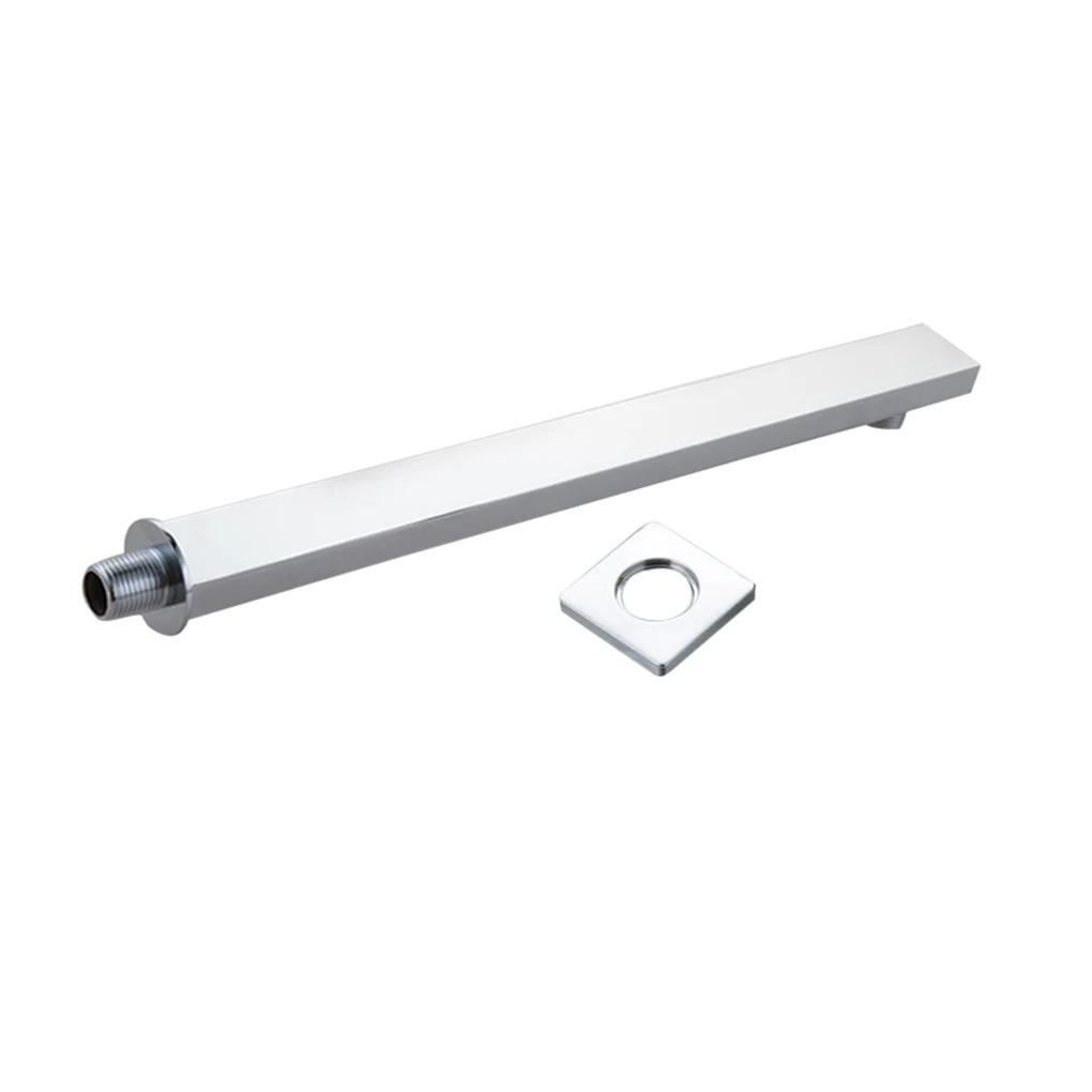 RecabLeght Ванна 45 см душевая кабина квадратные настенные 35 черный корпус из латуни с