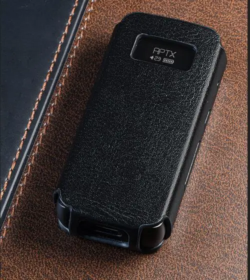 Кожаный чехол FiiO для FIIO BTR5 AMP чехол-накладка из кожи с рисунком | Электроника
