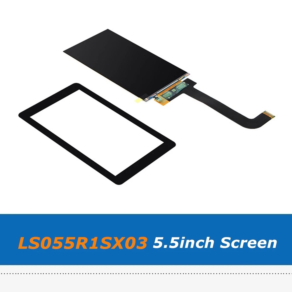 LS055R1SX03 5 дюймов 2K ЖК-дисплей Экран Дисплей удалены Подсветка Панель с Стекло