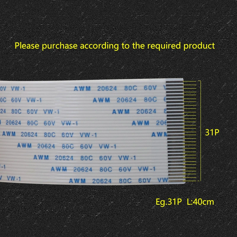 

DX4 print head flex data cable FFC flat cable 31P for Epson dx4 Mimaki JV22 JV3 JV4 TS3 TX2 TS2 Roland Mutoh 8100 printer