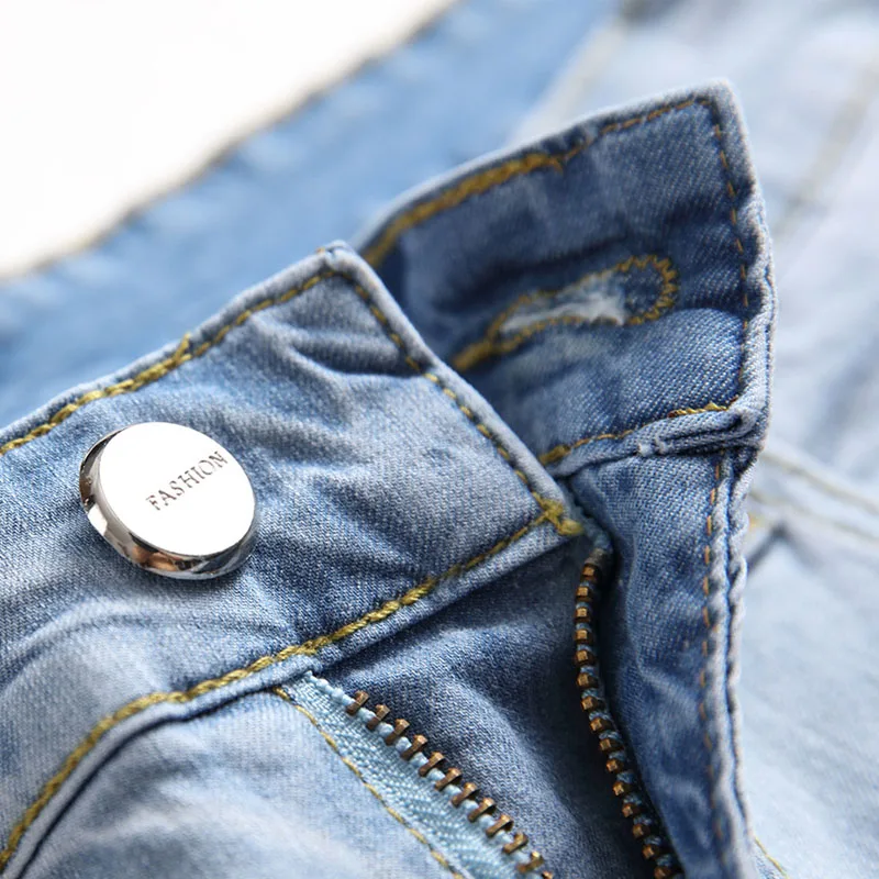 

Printing Design Skinny Slim Fit Jeans New men American and European style Fashion Men Pants Cotton Blue Trousers Homme Plus Size