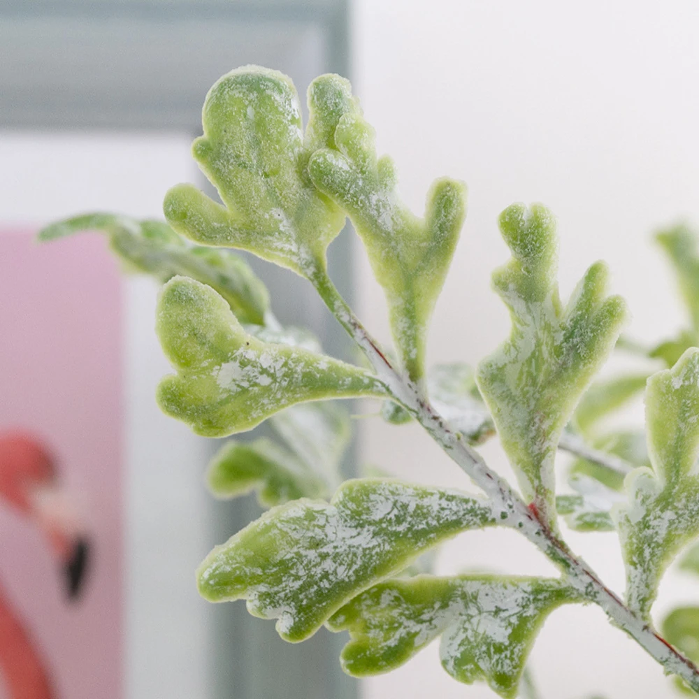 38 см Искусственный цветок Снег листья лотоса высококачественный поддельный