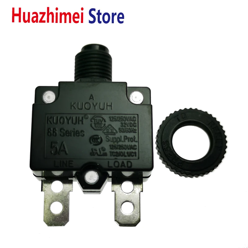 1PCS KUOYUH 88 Series 3A 4A 5A 6A 7A 8A 9A 10A 11A 12A 13A 14A 15A 16A 17A 18A 19A Moulded Case 125.250VAC 32VDC 50/60Hz | Обустройство