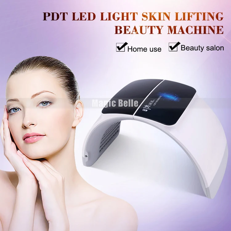 

7 Colors Photodynamic Lamp PDT LED Light Acne Wrinkle Remove Skin Rejuvenation Therapy Machine