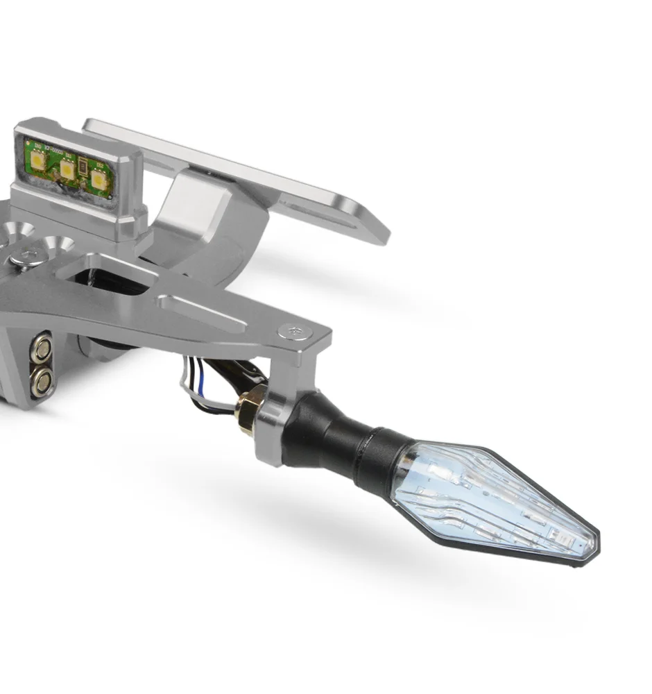 Алюминиевая рама для номерного знака мотоцикла с регулируемым углом YAMAHA YZF R1 R6 2005