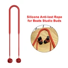 Мягкий силиконовый анти-потерянный ремешок для гарнитуры веревка для шеи для Beats Studio Buds беспроводные наушники ремешок Bluetooth-совместимые наушники
