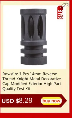 Rowsfire высокое качество прямой резки Hop Up Range Экстендер для JM Gen.2 шрам водный гель Blaster модификация обновления-черный