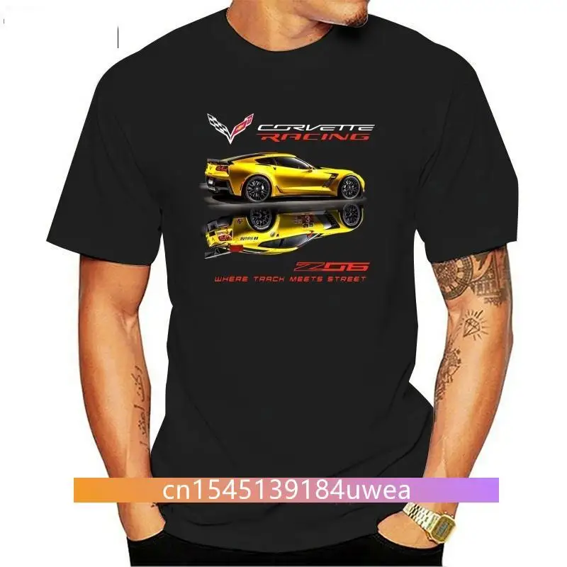 

New Corvette T-Shirt Z06 Corvette Racing Where Track Meets Street C7