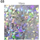 Рыбалка наклейка для приманки s Голографическая клейкая лента отражательная Призма Рыбалка наклейка для приманки искусственная материал, аксессуары для поделок