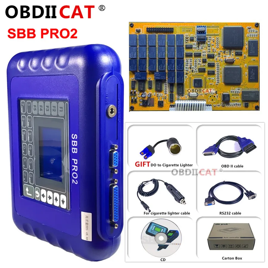 SBB PRO2 ключевой программист V48.99 поддержка новых автомобилей до 2017 обновление V48.88