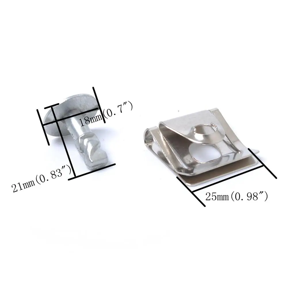 10 шт./компл. защита нижней части крышки двигателя крепежные зажимы комплект