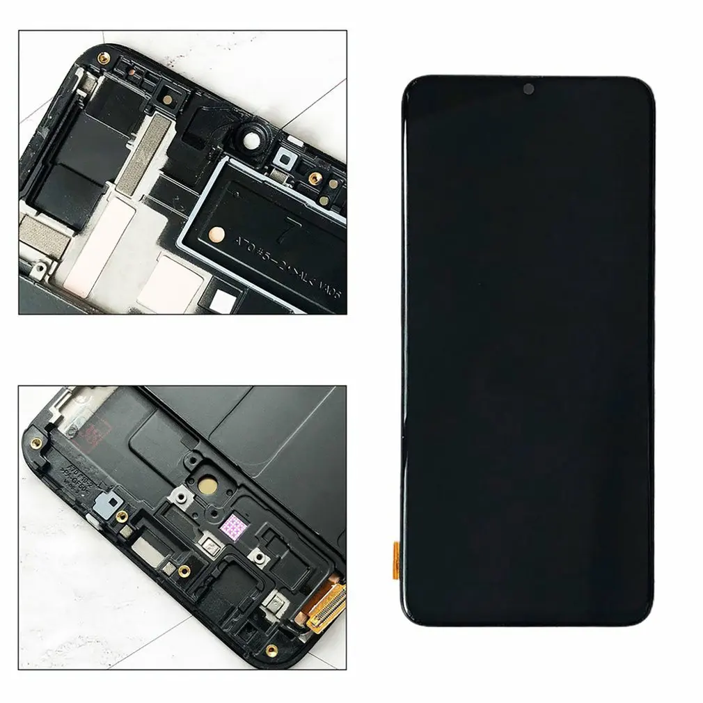 

6.7'' OLED For Samsung Galaxy A70 A705 A705F Display Touch Screen Digitizer With Frame For Samsung A70 Digitizer Assembly Tools