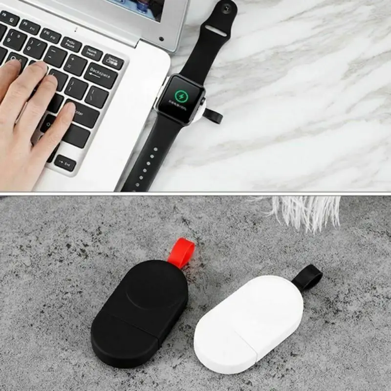 

Portable Charger For Apple Watch Series 1/2/3/4 Wireless Magnetic Charger 2 To 3 Hours Full Charge