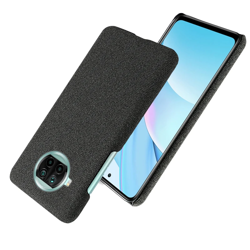 

For Xiaomi Mi 10T Lite High Quality Fashion Case Felt Cloth Matte Slim Protective Back Cover Case