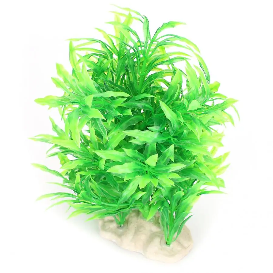 Искусственное украшение для аквариума бамбуковые листья|Искусственный газон| |