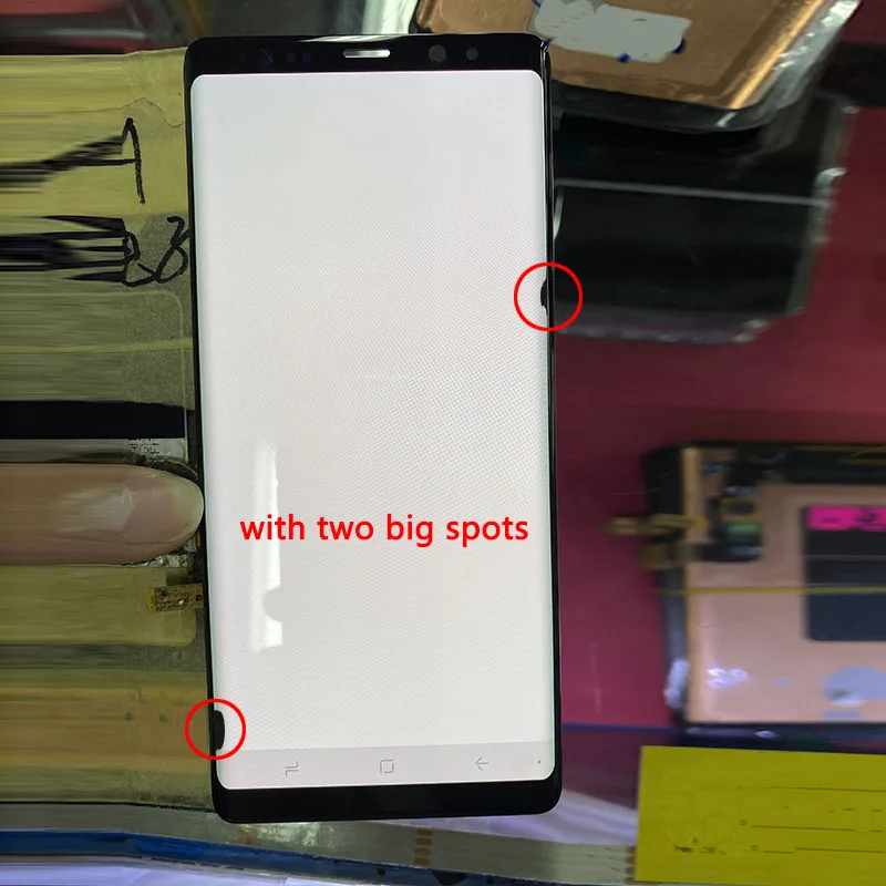 Дисплейный модуль для Samsung Note 8 SM N950 с рамкой/без рамки|Экраны мобильных телефонов|