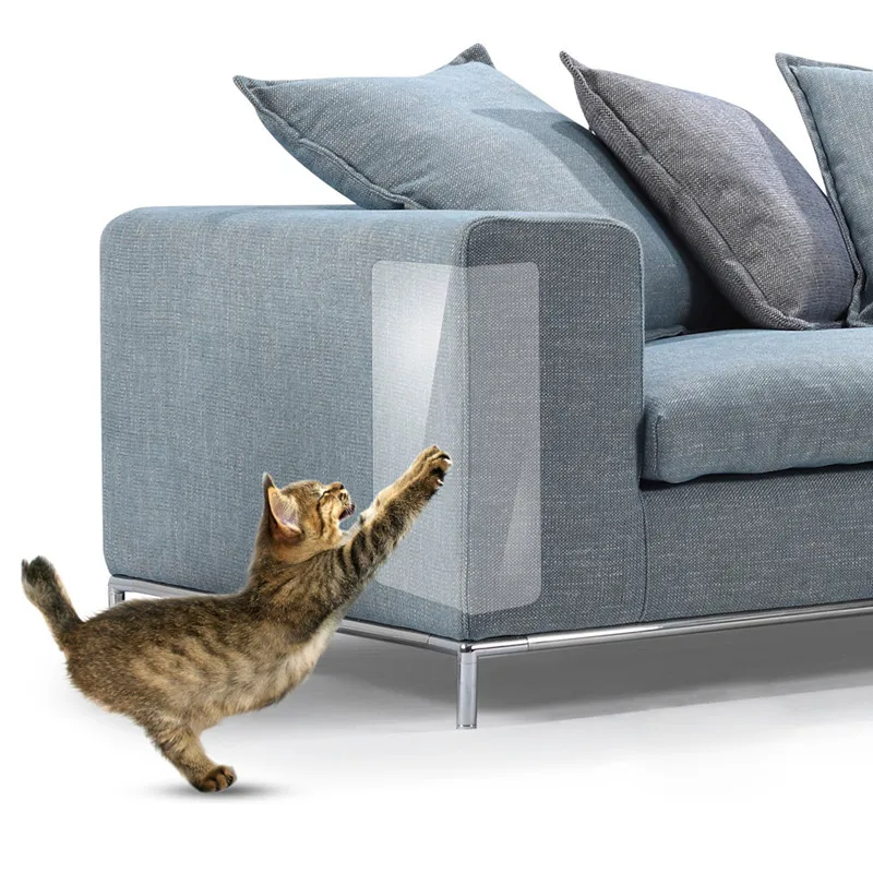 

Furniture Protectors for Cats Scraper Cat Scratching Post Durable Sticker Training Tape Anti Pet Scratch Paw Pads for Couch Sofa