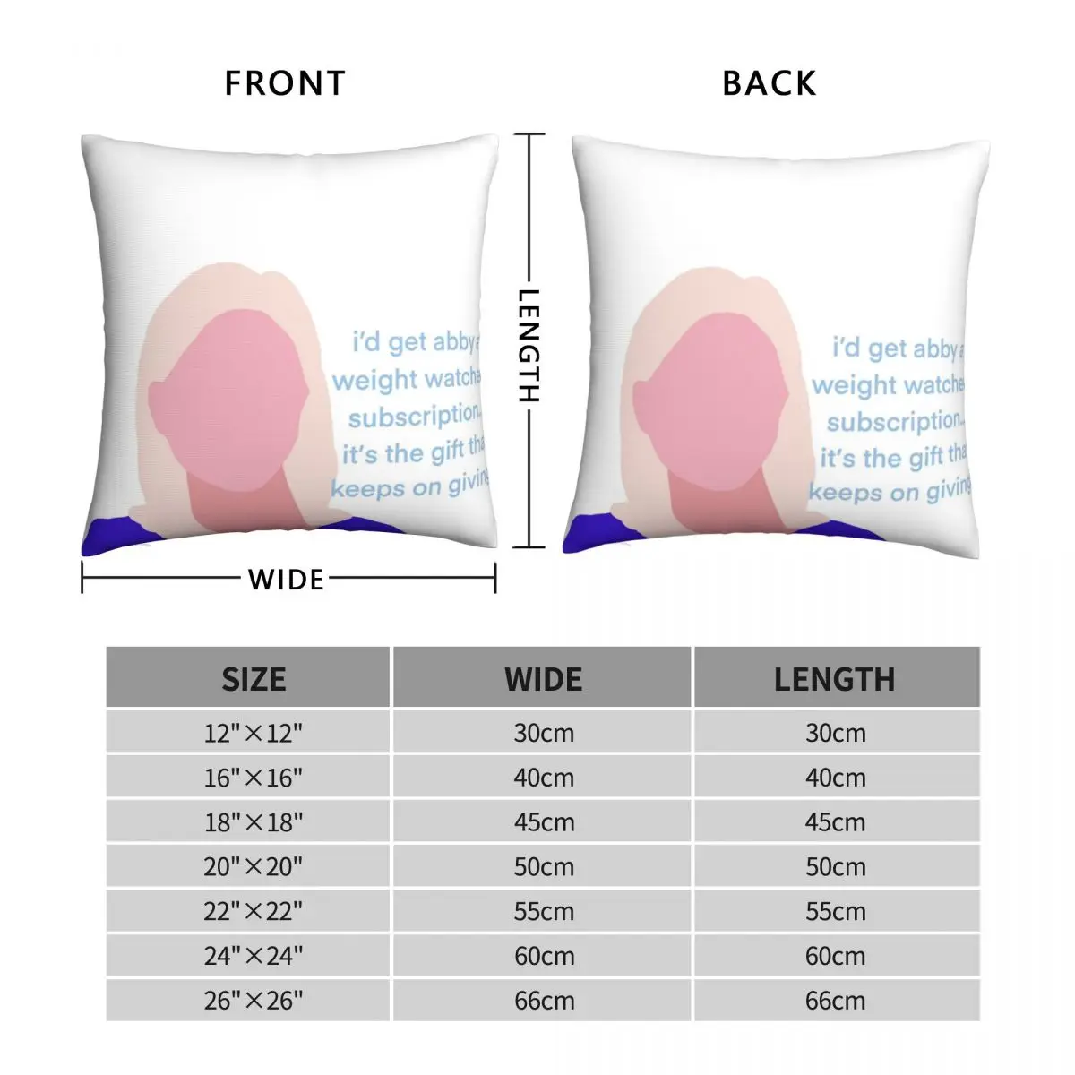 Квадратная наволочка для подушки с изображением танцев Рождества декоративная