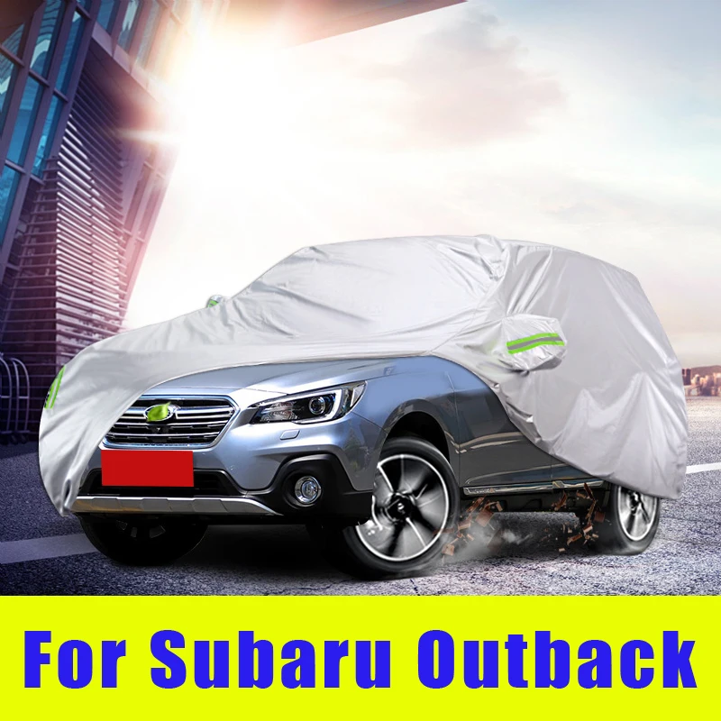 Waterproof full car covers Outdoor Sunshade Dustproof Snow For Subaru Outback 2010-2022 Accessories
