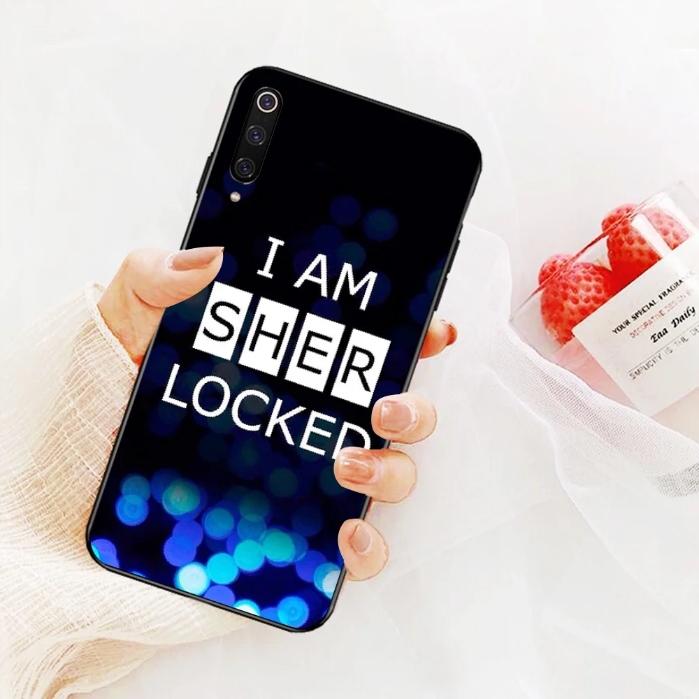 NBDRUICAI i am Sherlock Холмс окрашенный чехол для телефона Xiaomi Redmi Note 8 8A 7 6 6A 5 5A 4 4X 4A Go Pro Plus