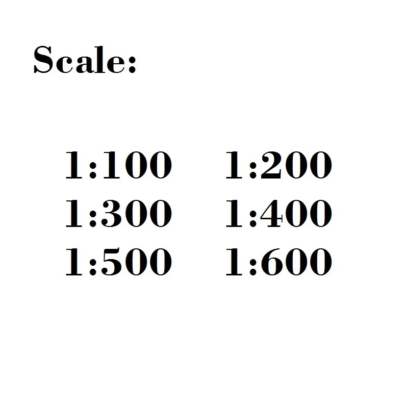 15cm Scale Ruler Architect Triangular Scales for Engineers and Art Design Three Sides Six Different | Канцтовары для офиса и